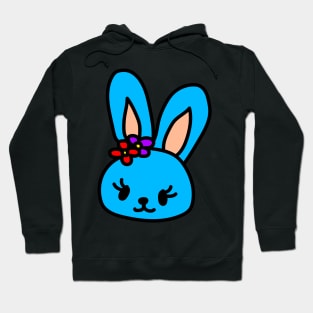 Blue bunny Hoodie